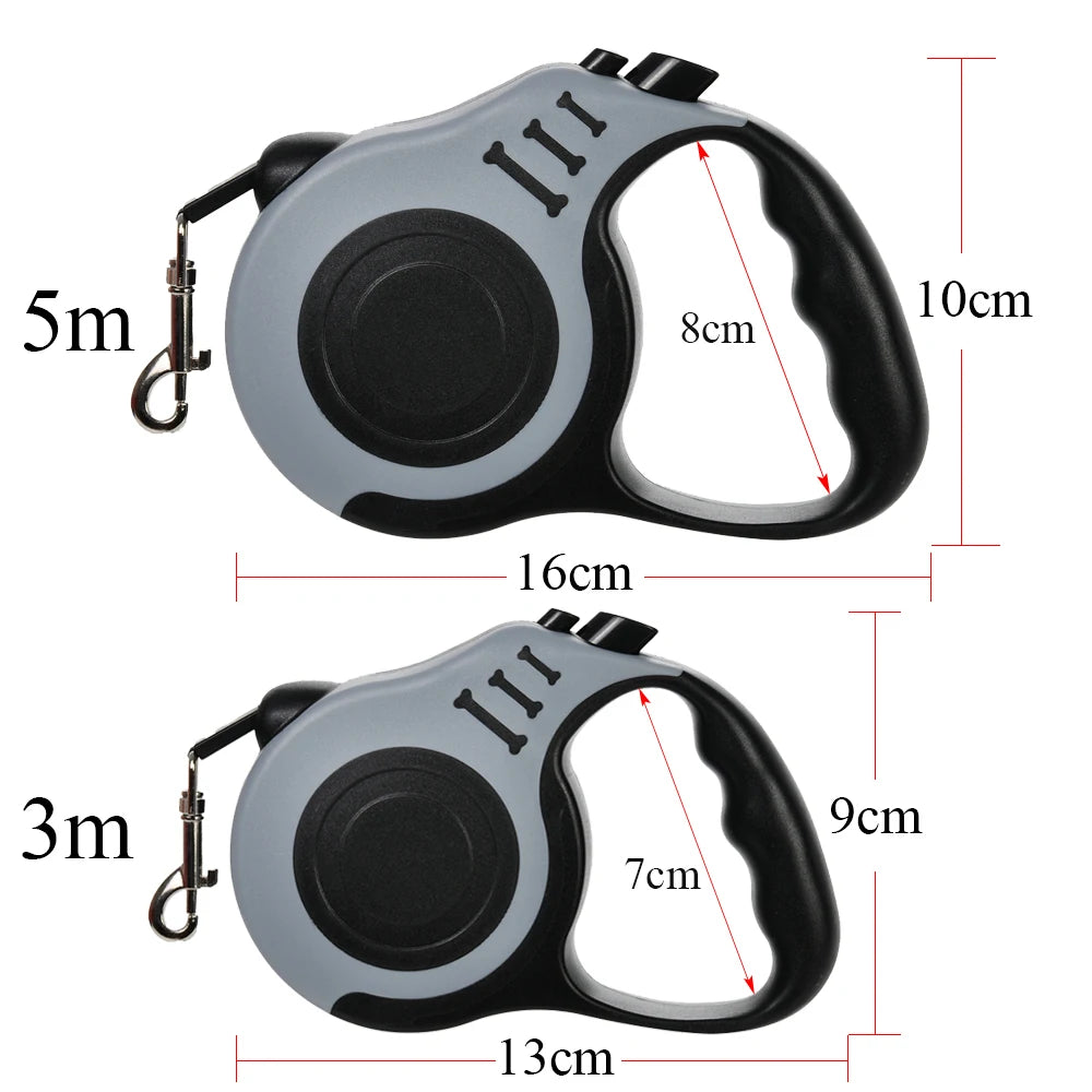 Laisse rétractable automatique pour chien