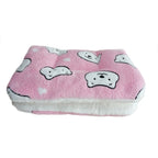 Coussin épais en flanelle pour chien