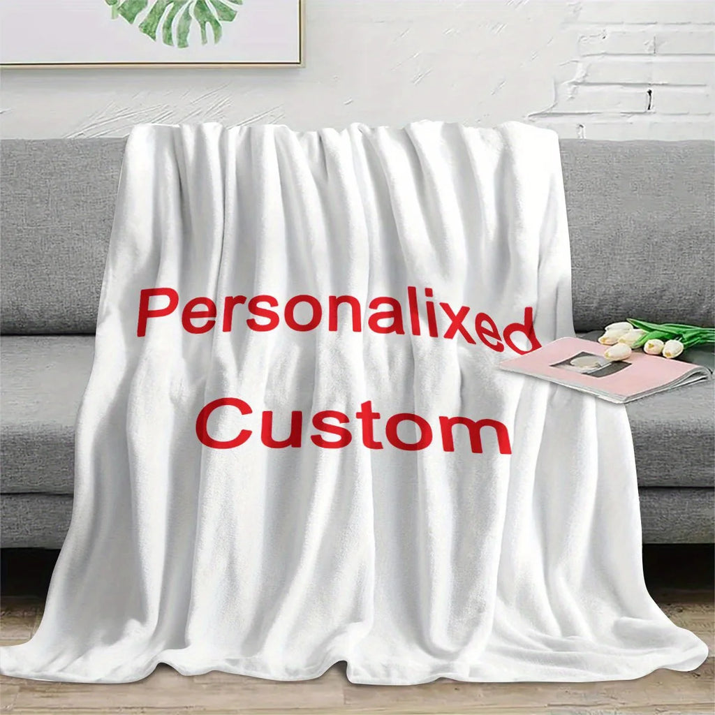 Plaid personnalisable avec photo