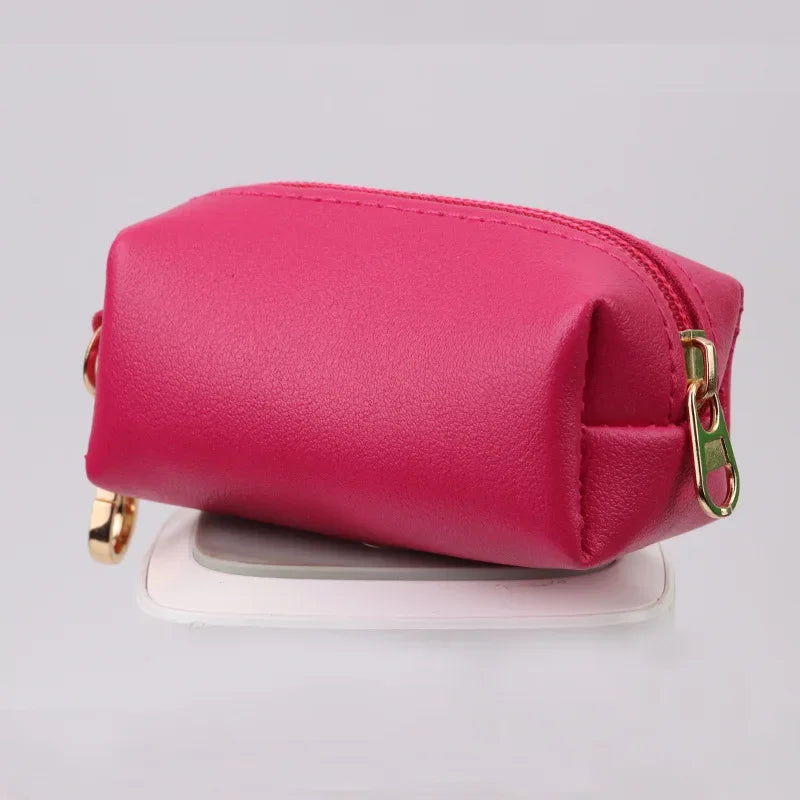 Distributeur de sacs à déjections en cuir PU