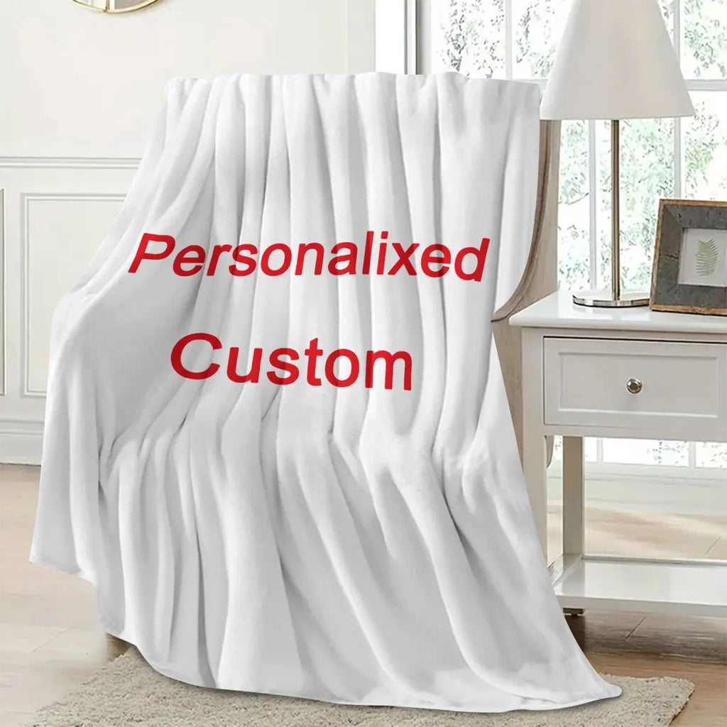Plaid personnalisable avec photo