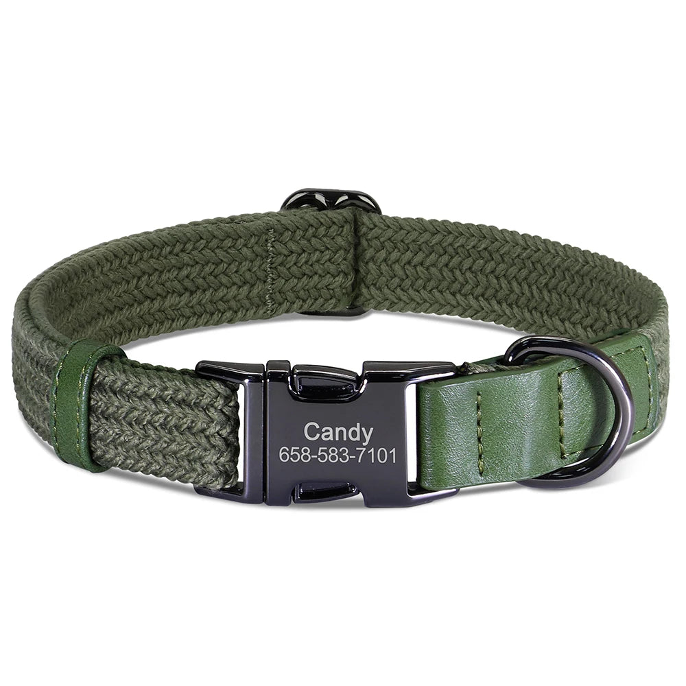 Collier pour chien personnalisé – gravure du prénom