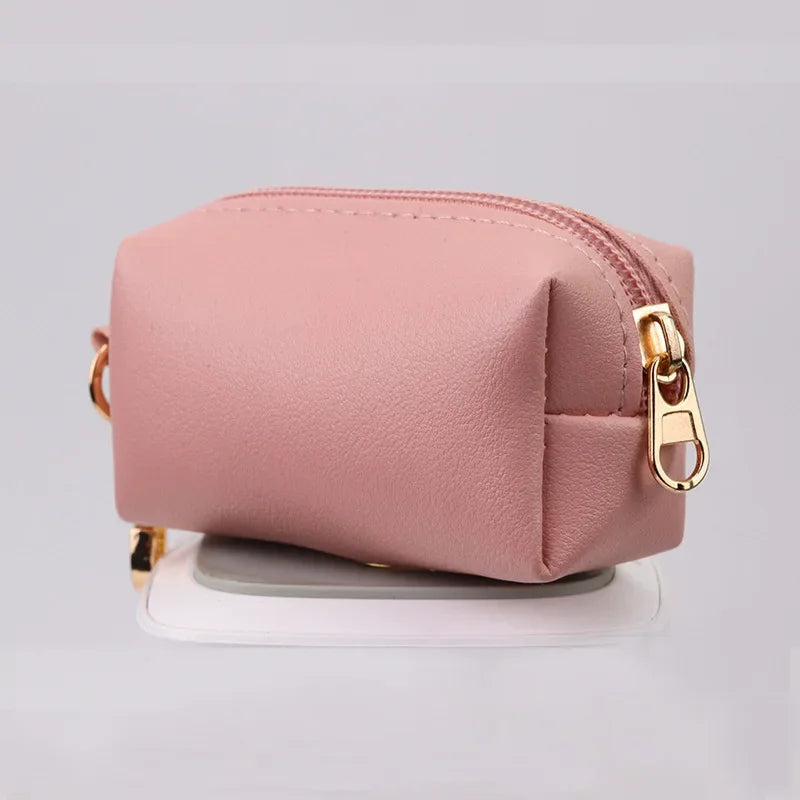 Distributeur de sacs à déjections en cuir PU
