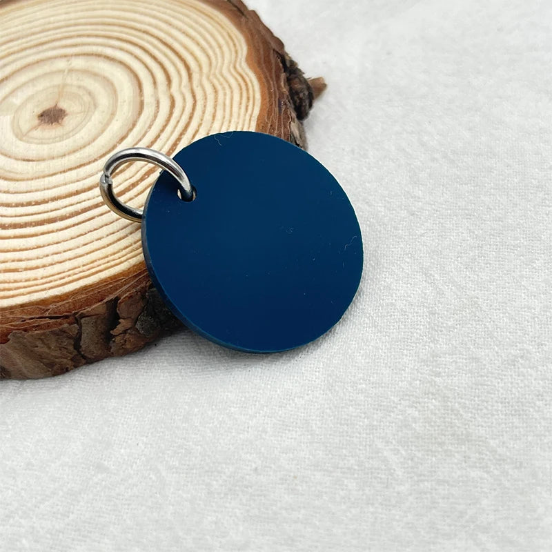 Médaille en silicone personnalisée anti-perte