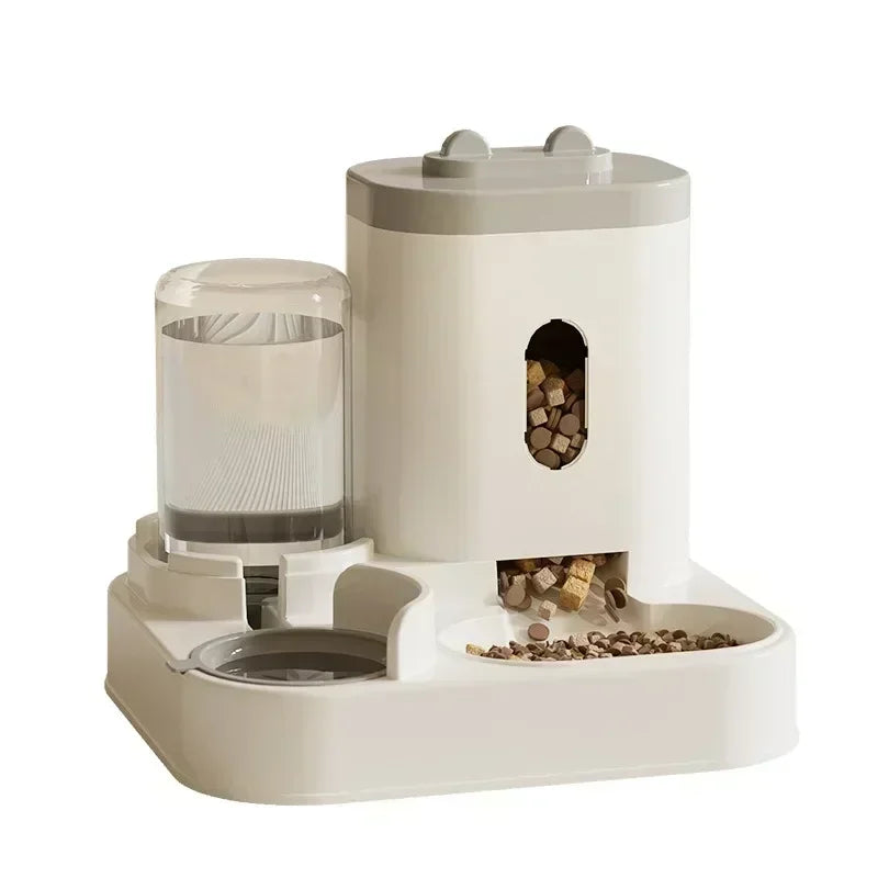 Gamelle automatique avec fontaine à eau intégrée