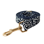 Collier et laisse personnalisés pour chien – nœud gravé