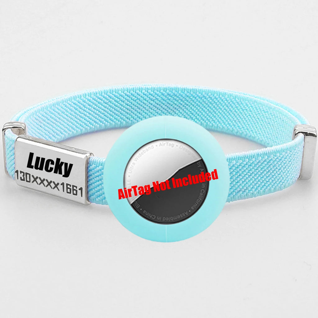 Collier personnalisé pour chat avec support AirTag