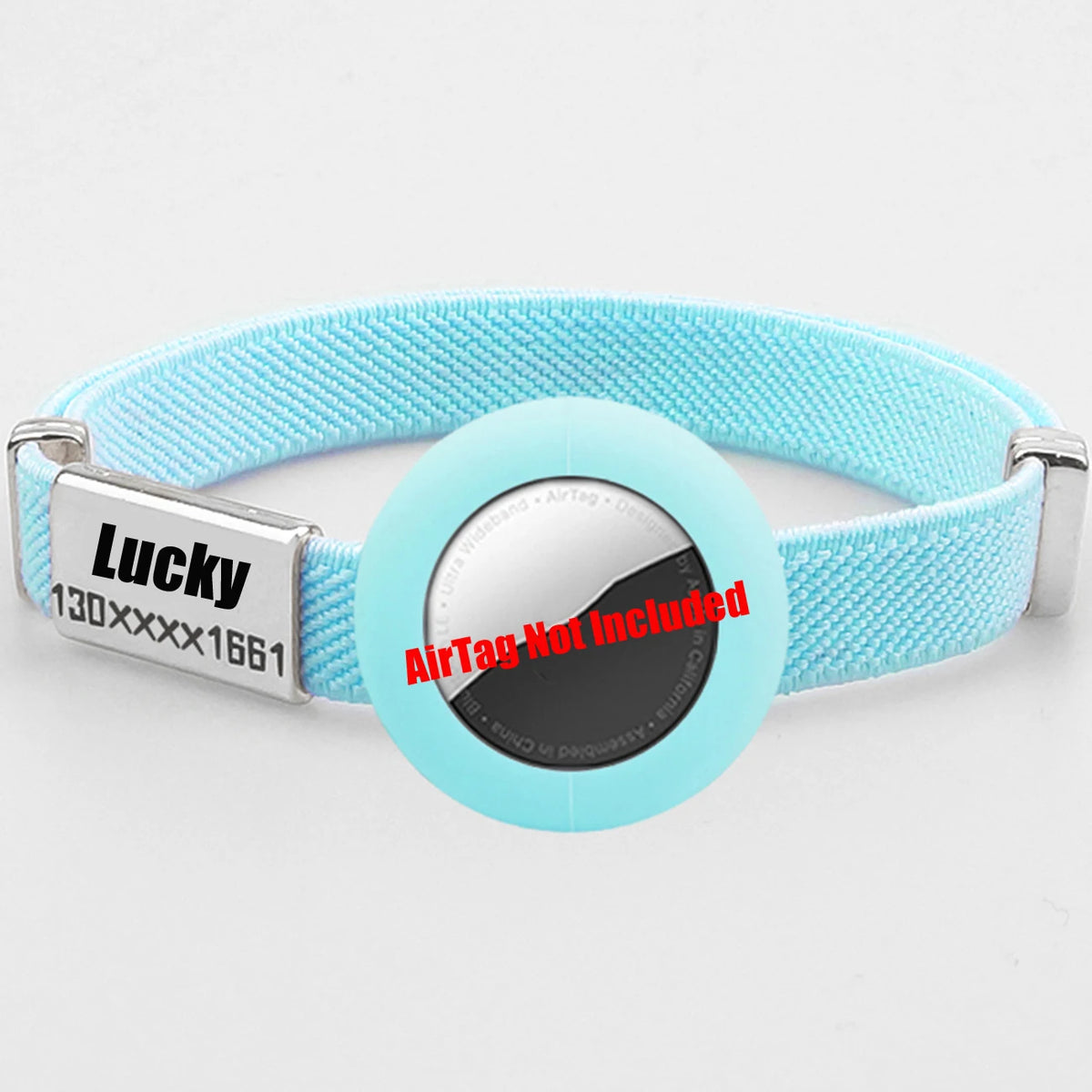 Collier personnalisé pour chat avec support AirTag