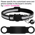 Collier réfléchissant personnalisé pour chat