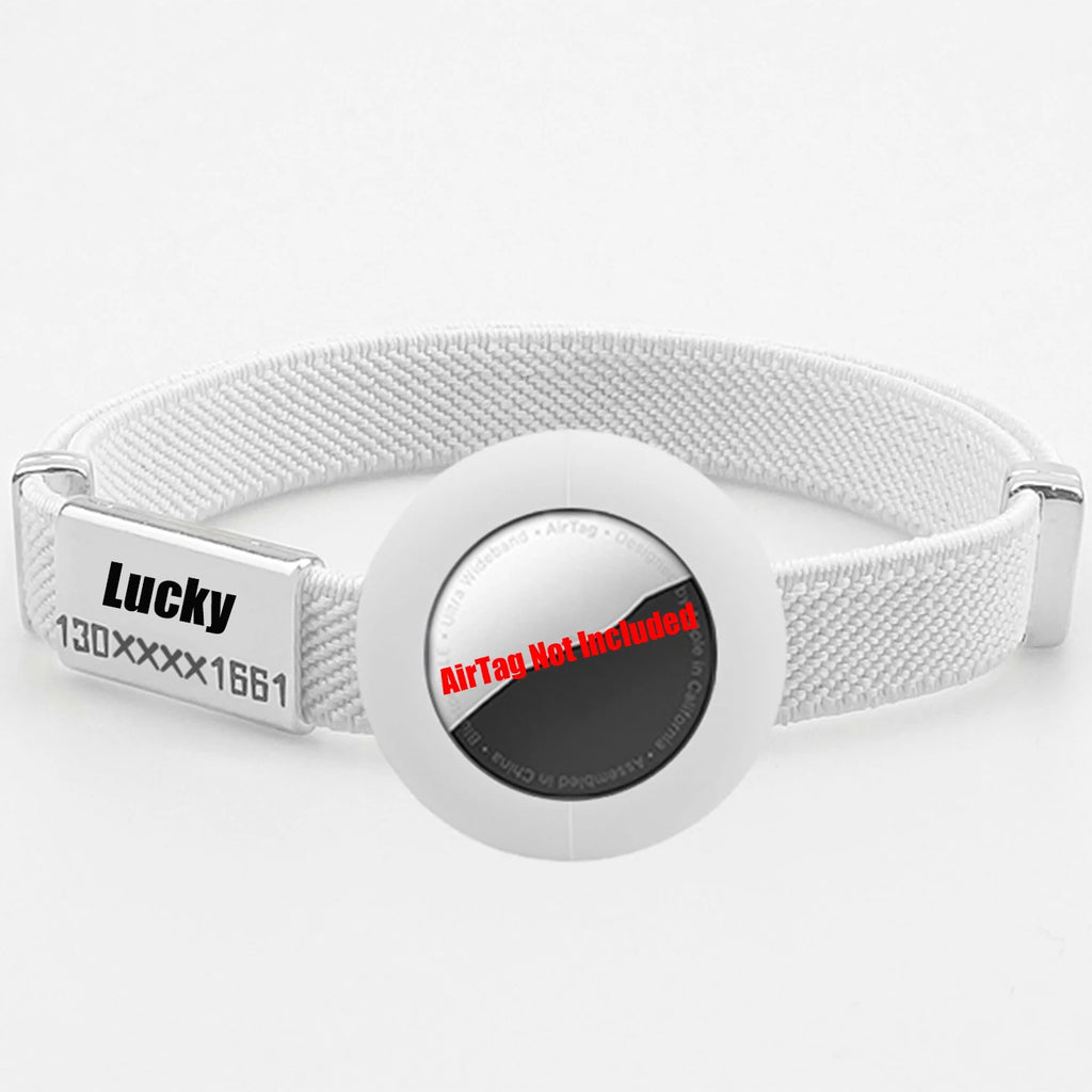 Collier personnalisé pour chat avec support AirTag