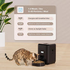 Distributeur de croquettes automatique programmable