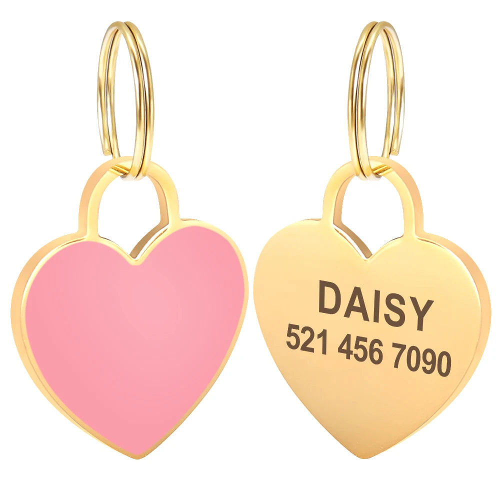 Médaille strass personnalisée pour chien et chat