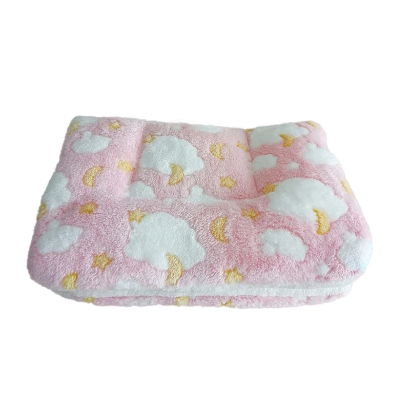 Coussin épais en flanelle pour chien