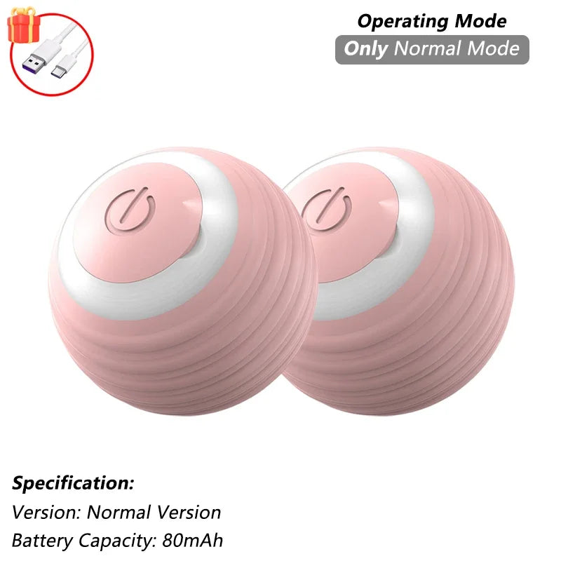 Balle interactive rechargeable pour chat