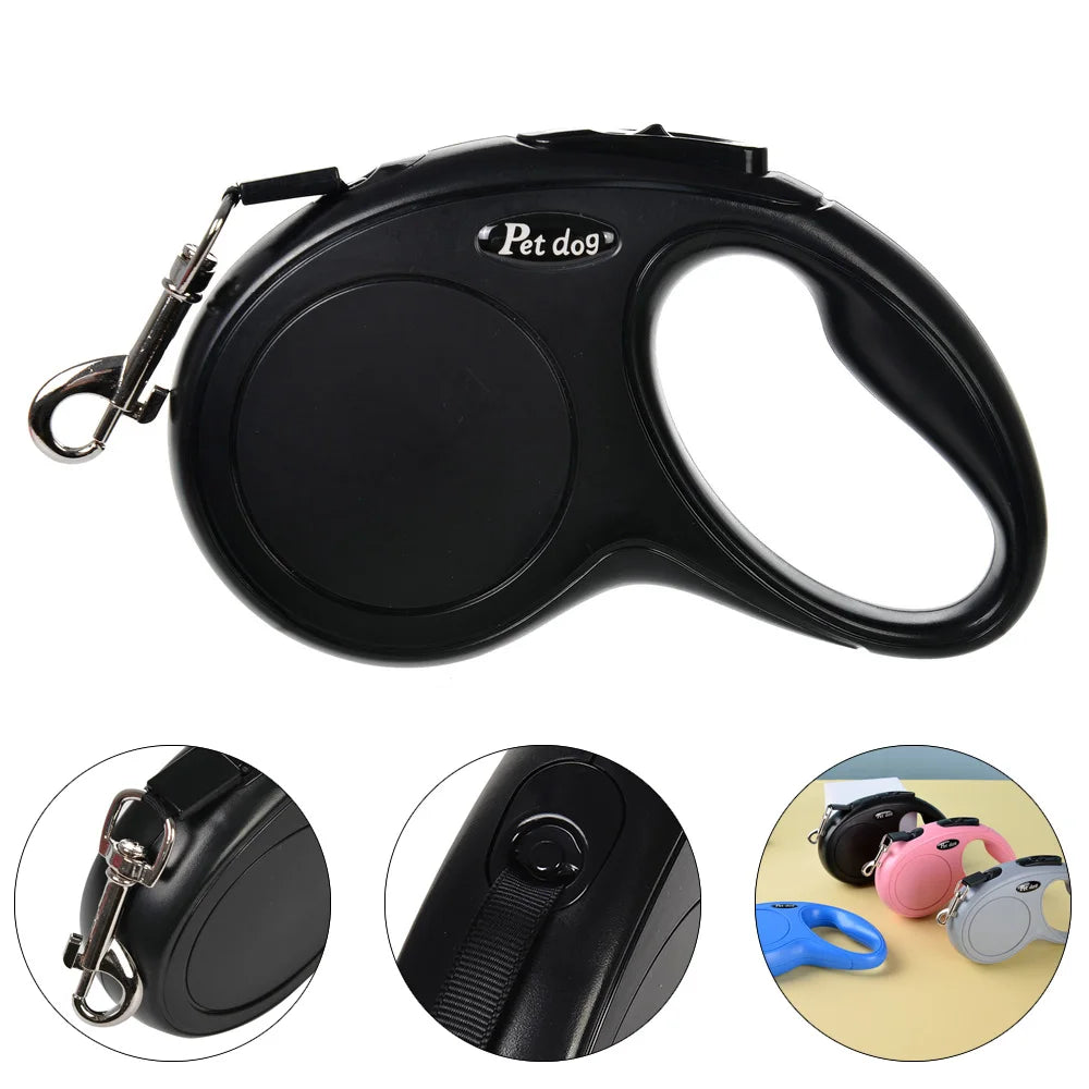 Laisse rétractable pour chien et chat