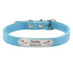 Collier personnalisé pour chien – prénom gravé anti-fugue