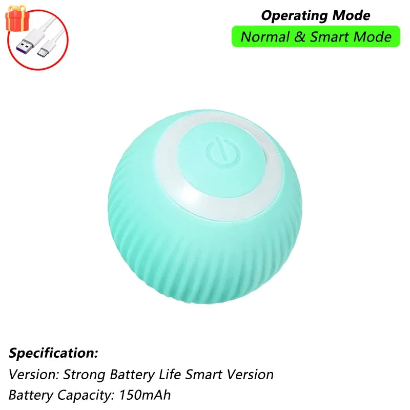 Balle interactive rechargeable pour chat