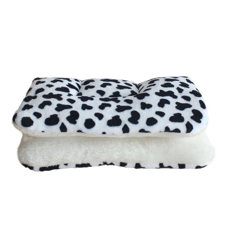 Coussin épais en flanelle pour chien