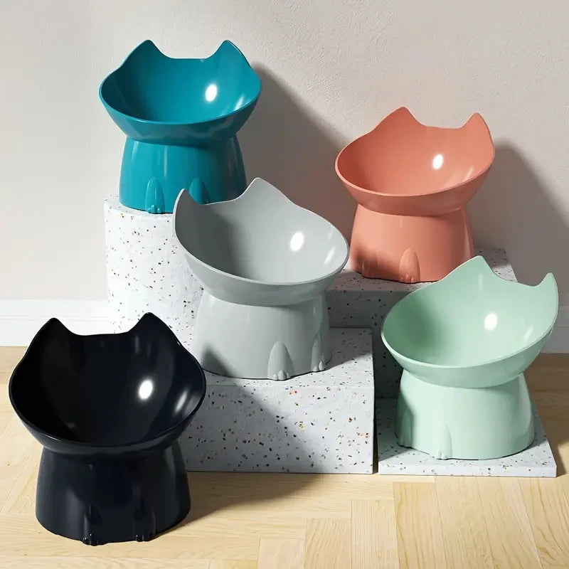 Gamelle surélevée anti-basculement pour chat